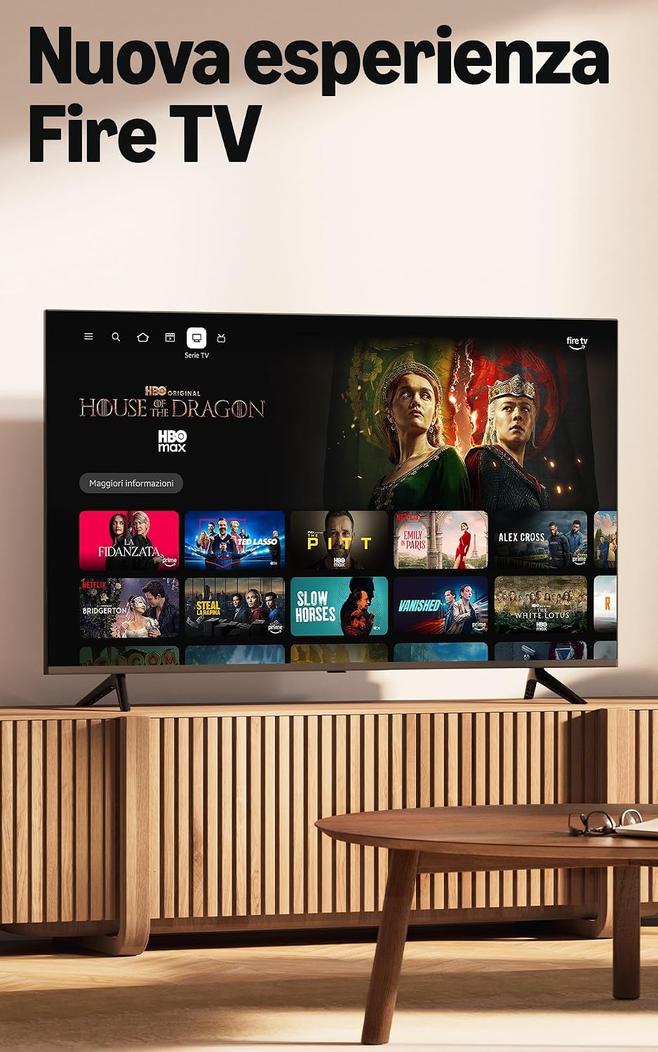 Detalle de Amazon Fire TV Stick HD (ultimo modello) con Alexa Voice Remote — lo streaming in Full HD ovunque