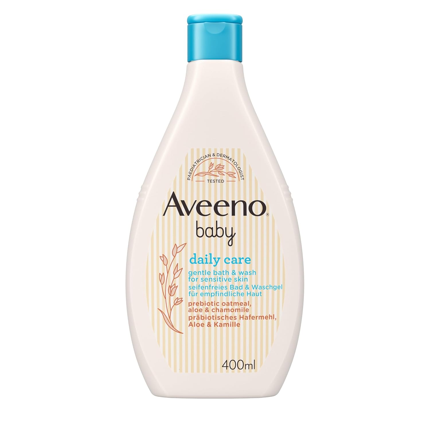 Thumbnail 6 de Aveeno baby daily care seifenfreies Duschgel & Shampoo mit Haferextrakt – für normale bis trockene, empfindliche Haut (250 ml)