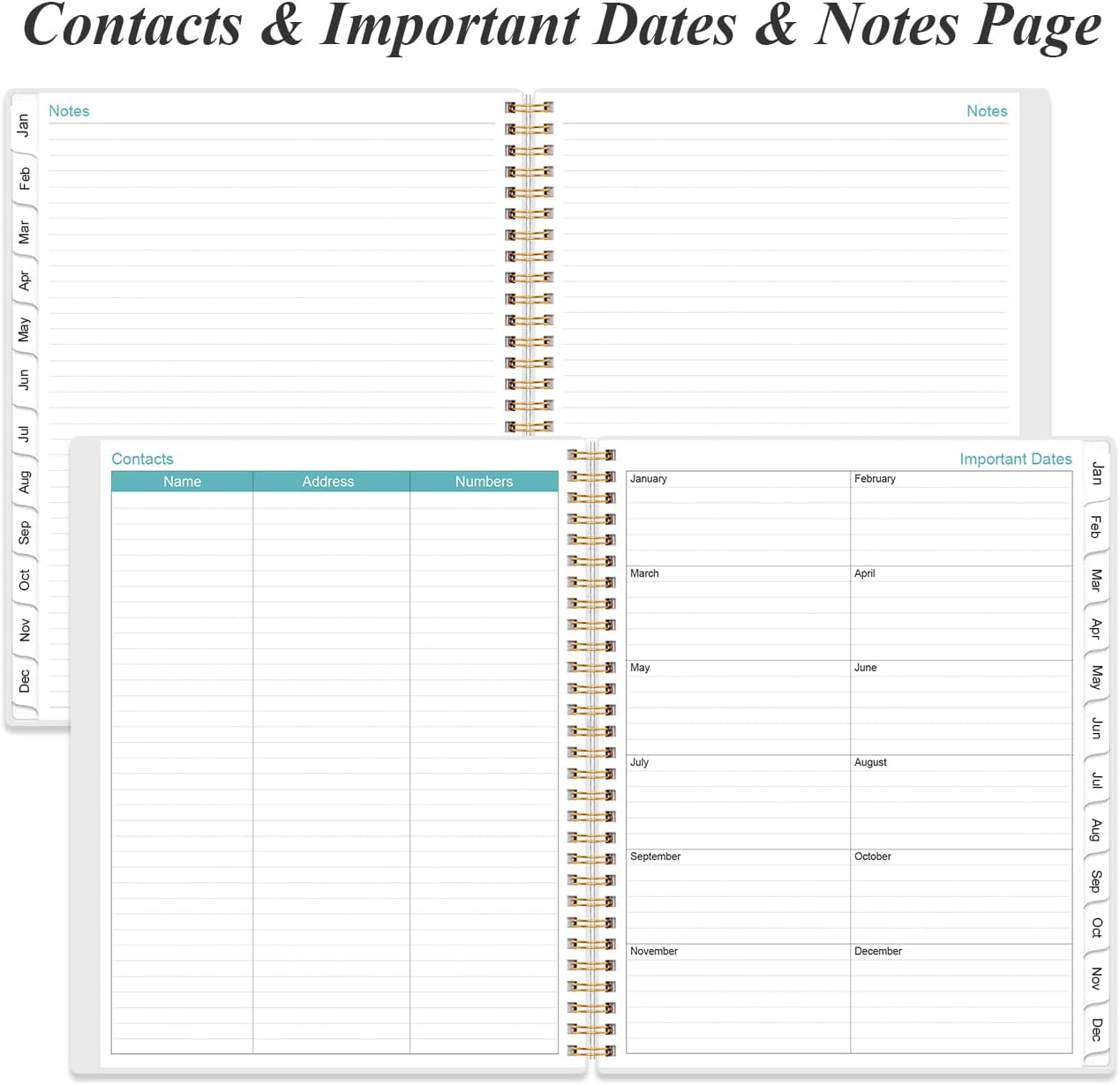 Thumbnail 5 de 2026 Daily & Monthly Planner ⚙