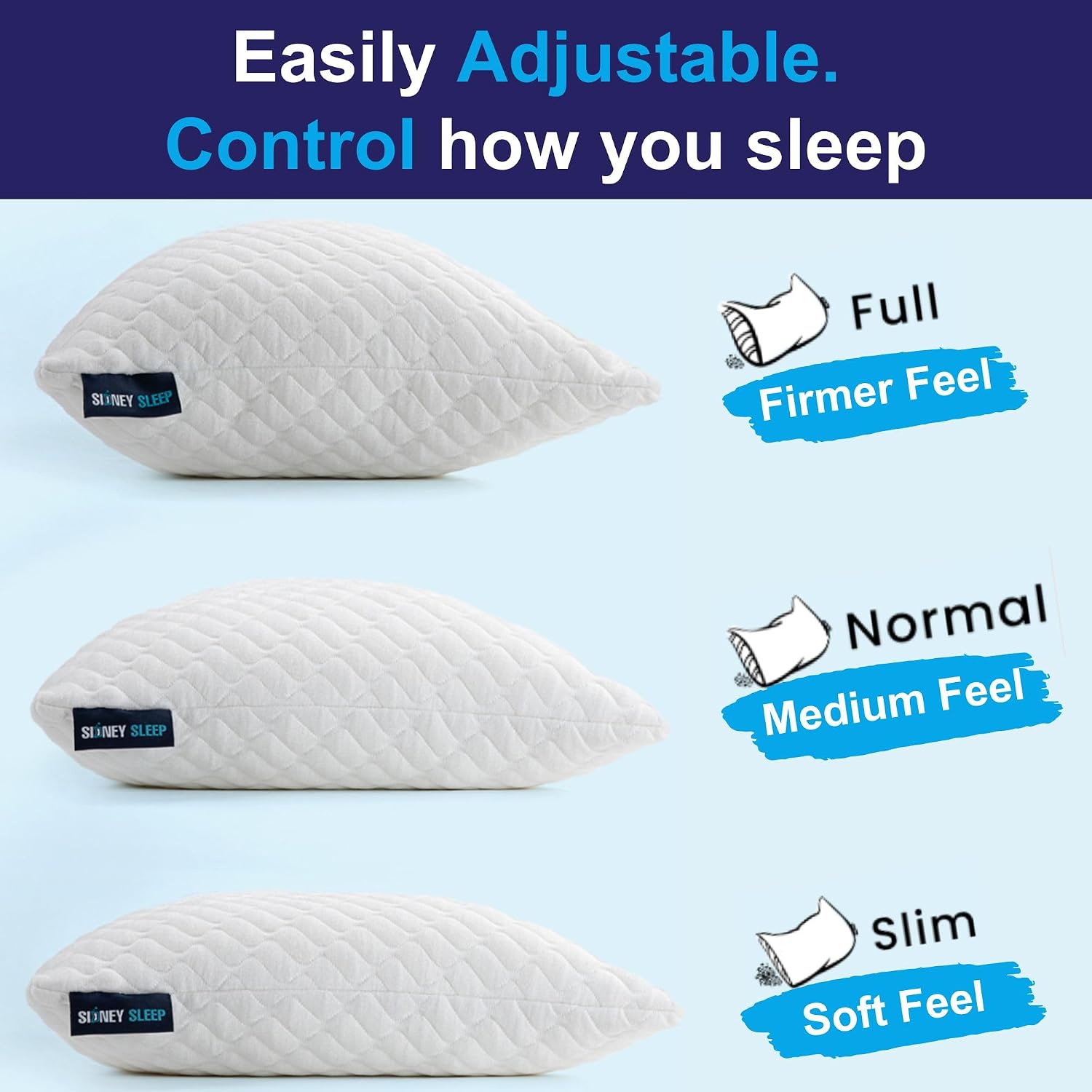 Thumbnail 2 de Sidney Sleep Pillow, King Size