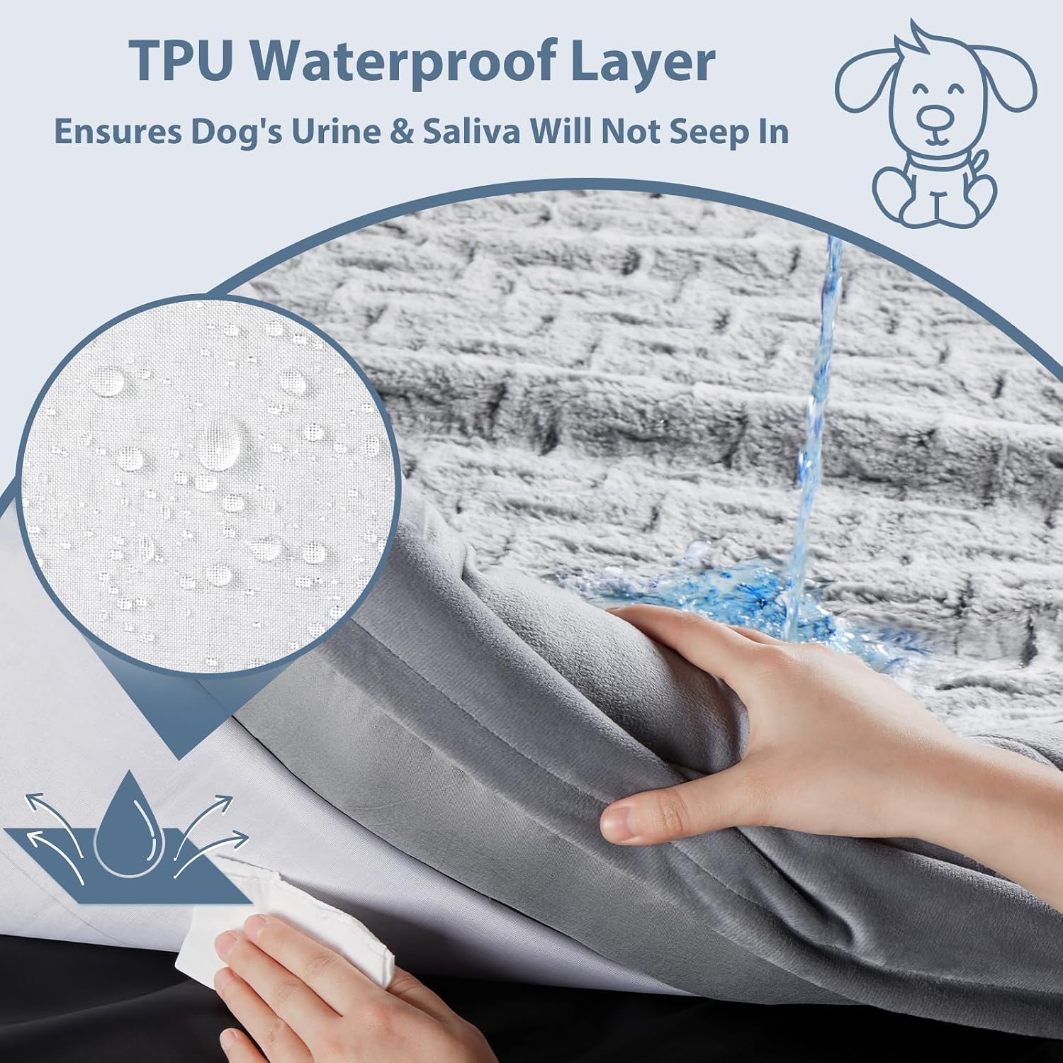 Thumbnail 6 de WNPETHOME XXL Dog Bed for Large Pets