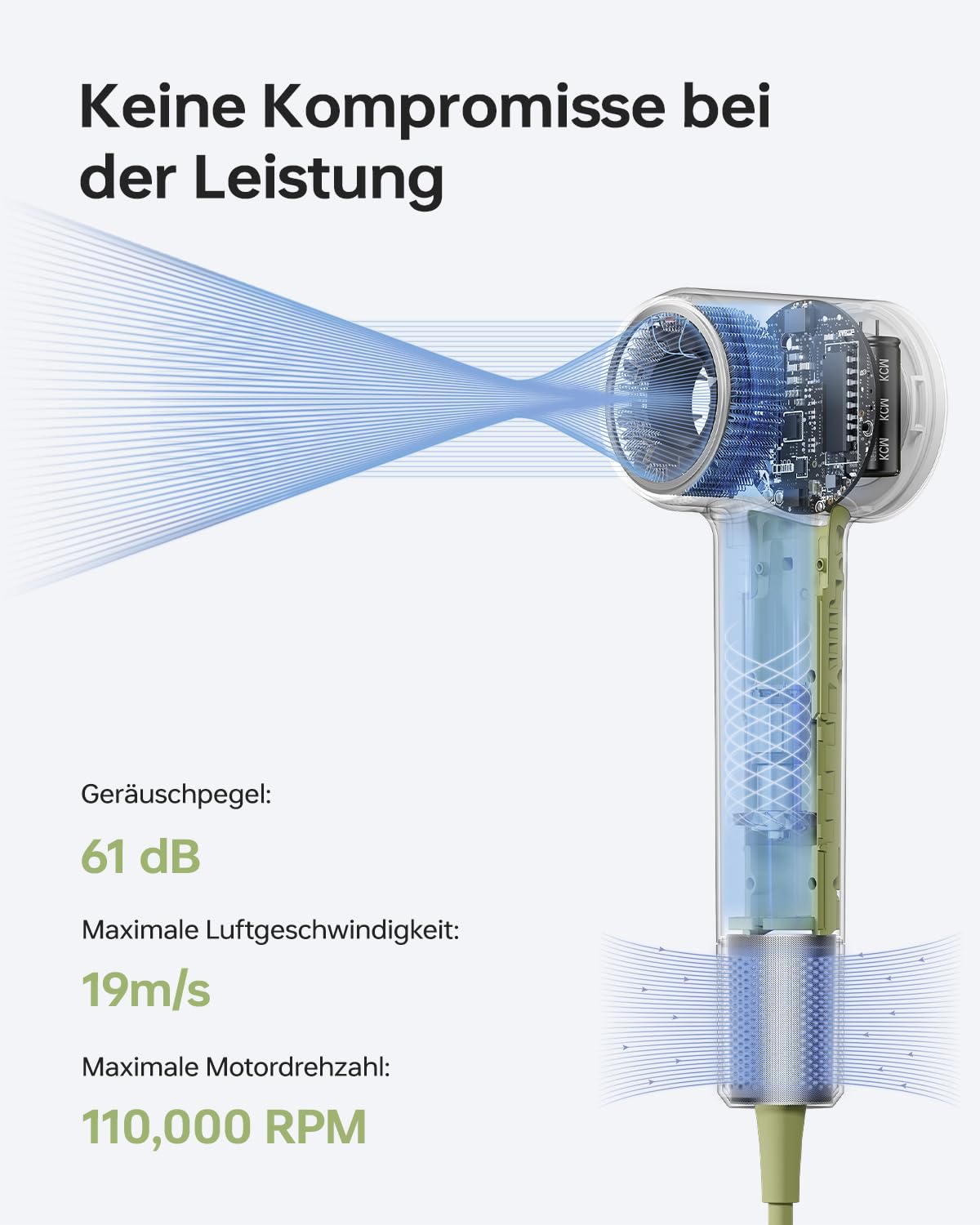 Thumbnail 2 de Laifen Mini-Haartrockner mit 110.000 U/min