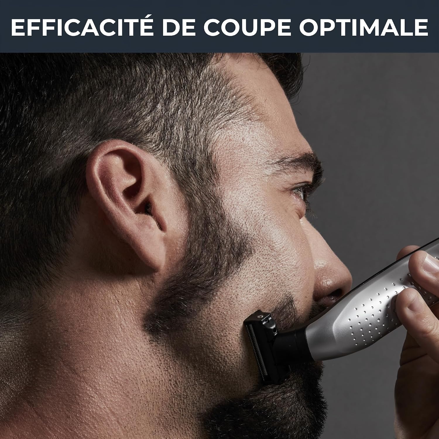 Detalle de ROWENTA Forever Sharp Tondeuse Barbe Hybride 3en1 – précision, autonomie et confort