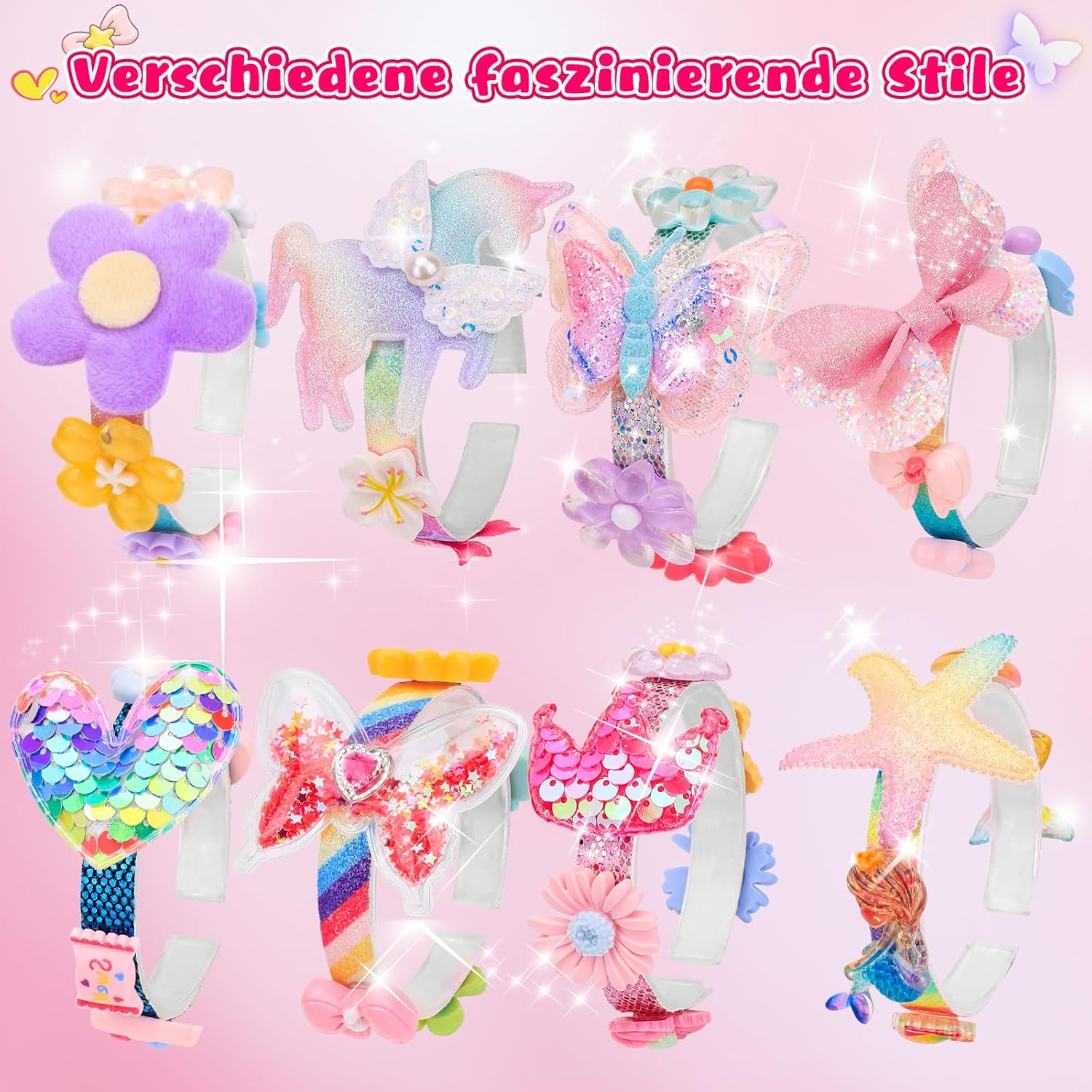 Detalle 2 de Armbänder Selber Machen für Mädchen – Bastelset für 8 einzigartige Armbänder