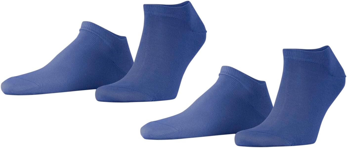 Detalle de ESPRIT homme Basic Uni 2-Pack — Chaussettes basses en coton biologique, respirantes et renforcées