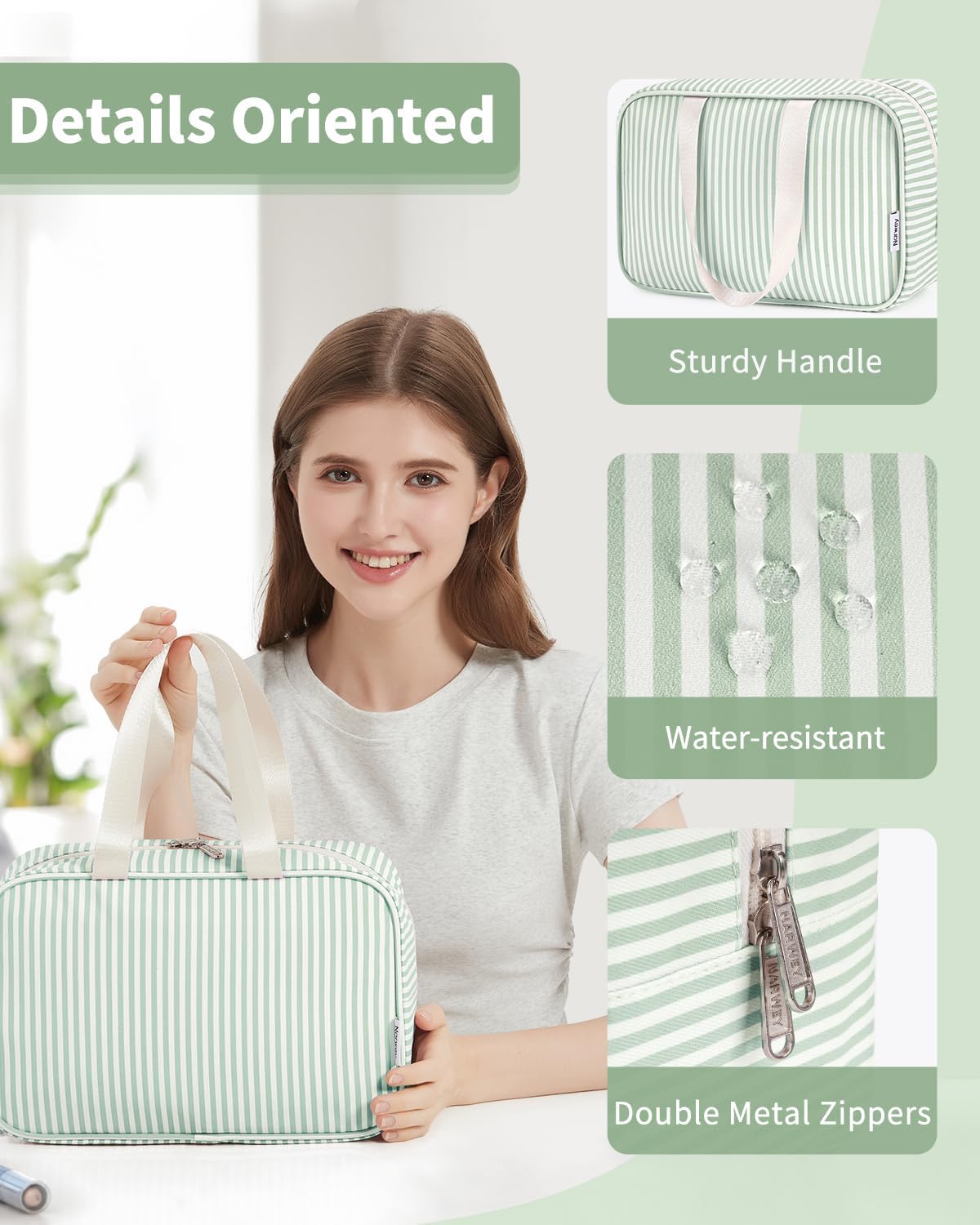 Detalle de Full Size Toiletry Bag 11.8" Large