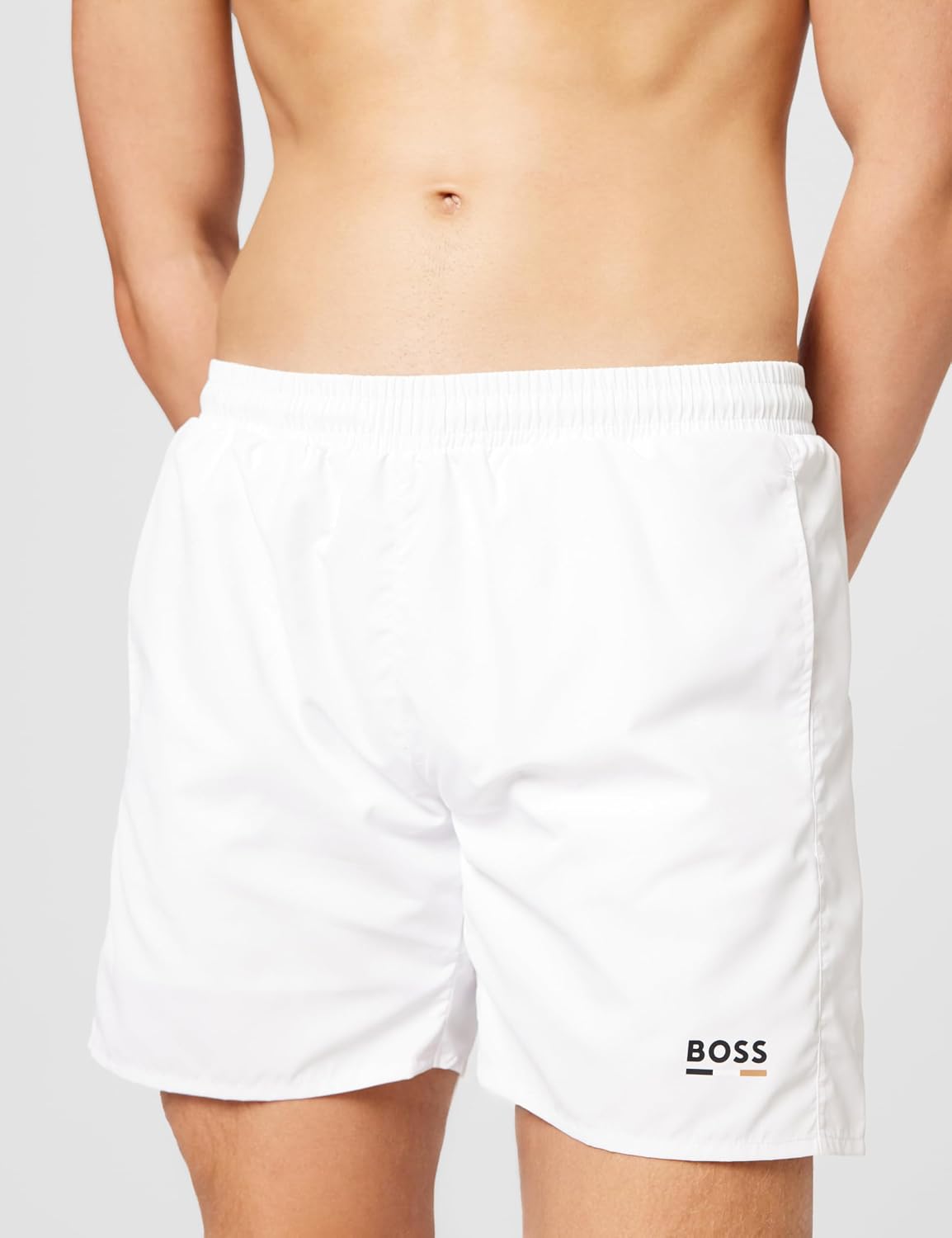 Detalle 2 de Boss Pantaloncini da Bagno da Uomo in poliestere riciclato