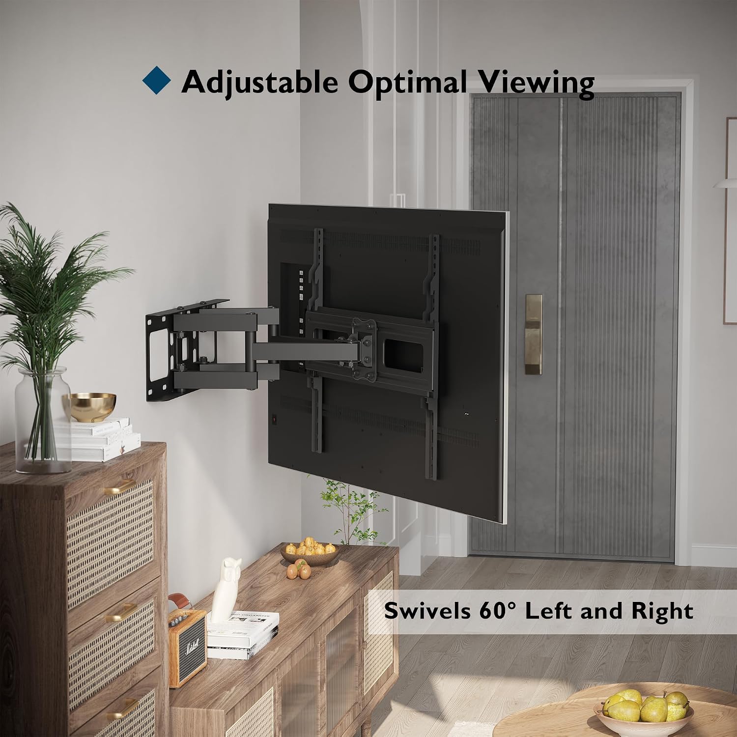 Detalle de BONTEC Full Motion TV Wall Mount for 23-70 Inch TVs