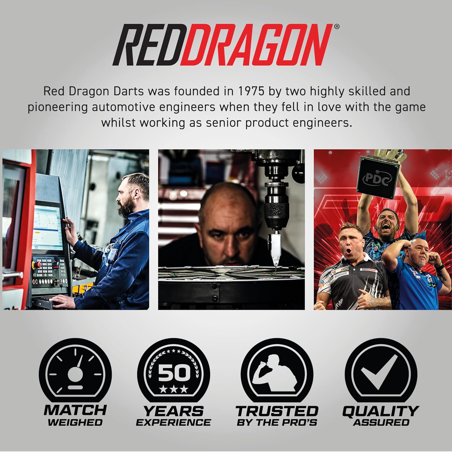 Thumbnail 6 de RED DRAGON Darts – Professionelles Dartzubehör (mehrere Optionen) oder Präzisions-Dart-Übungsringe