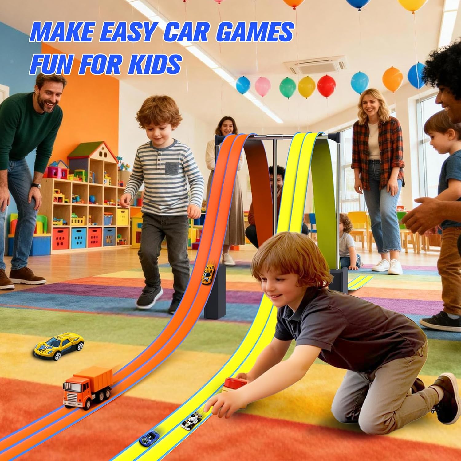 Thumbnail 3 de Car Racing Track 4.5M for kids