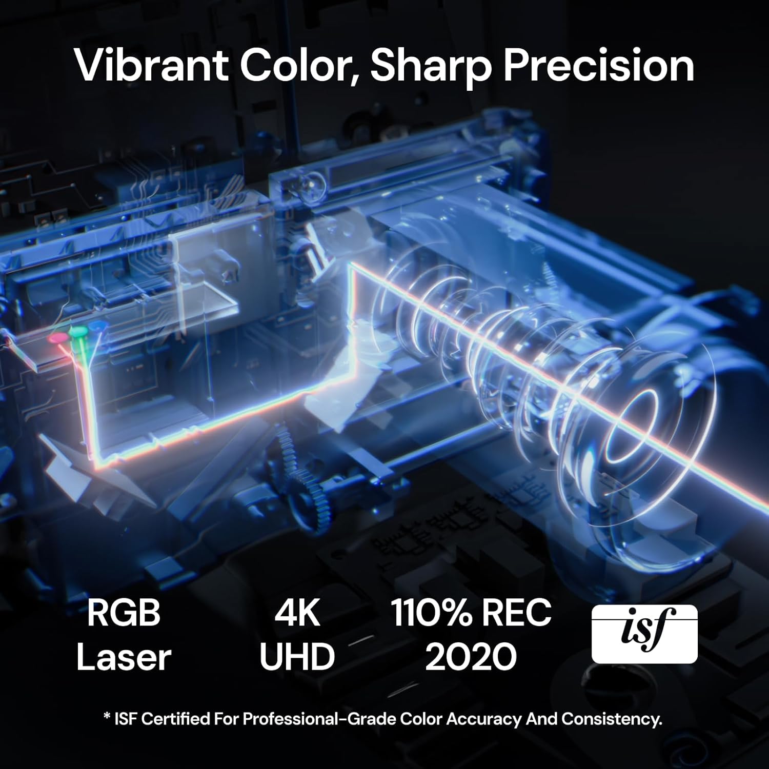 Detalle 2 de Valerion StreamMaster Plus2: Triple Laser 4K Projector with Google TV and IMAX Enhanced