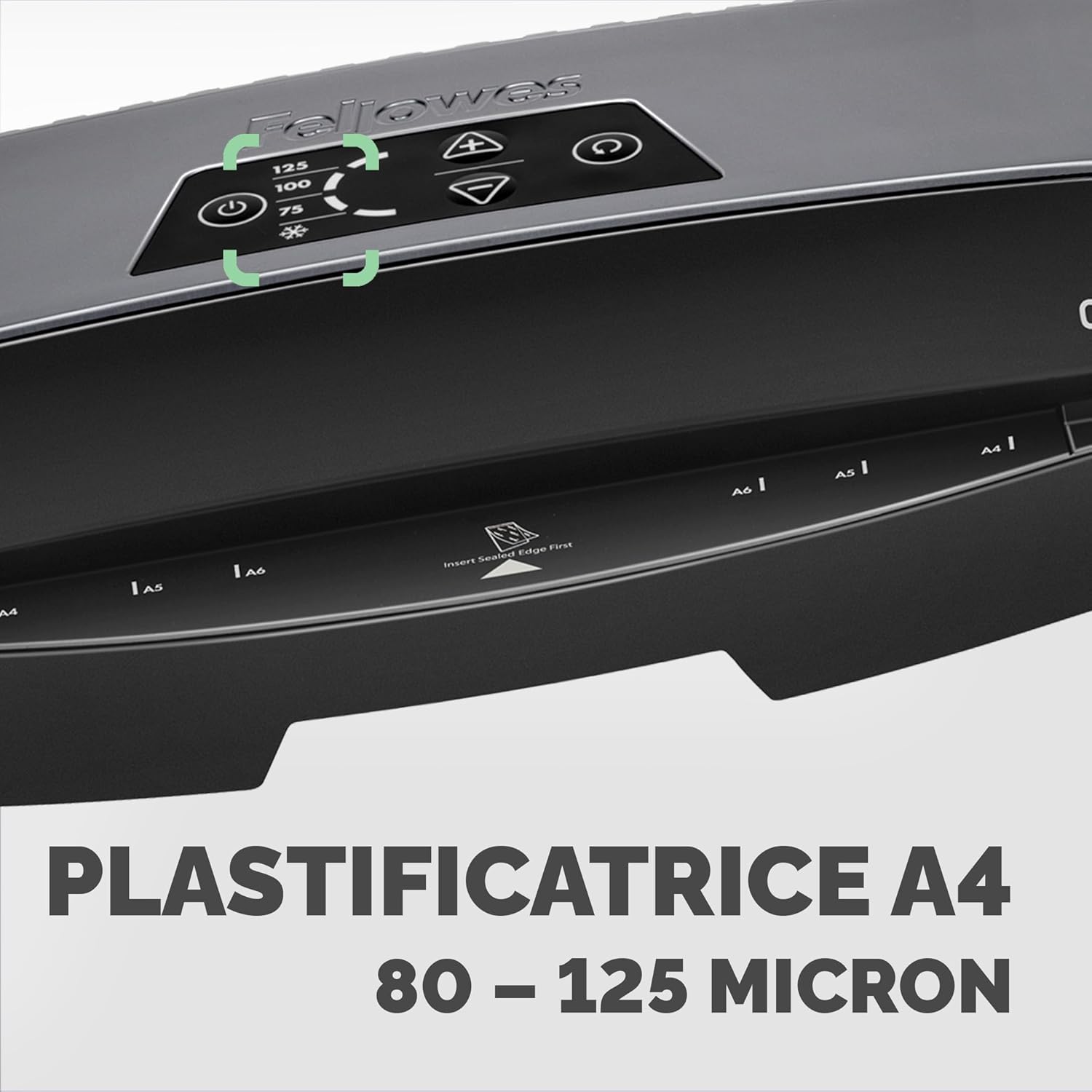 Thumbnail 3 de Fellowes Plastificatrice A3 per piccoli uffici, pronta in 1 minuto (HotSwap, spegnimento e modalità riposo) con kit da 10 fogli A4, nero