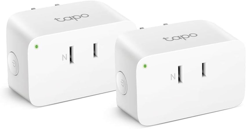 Detalle de TP-Link Tapo P105 Wi-Fiスマートプラグ 2個セット|タイマー・遠隔操作・音声操作対応