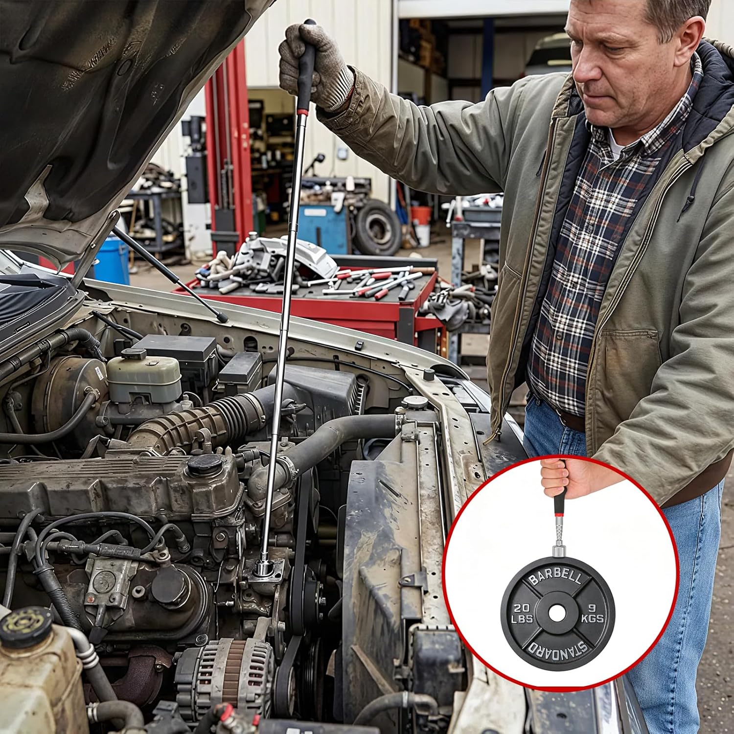 Thumbnail 5 de Fenghome 31-piece tyre lever tool set for motorbike, car and bike repairs