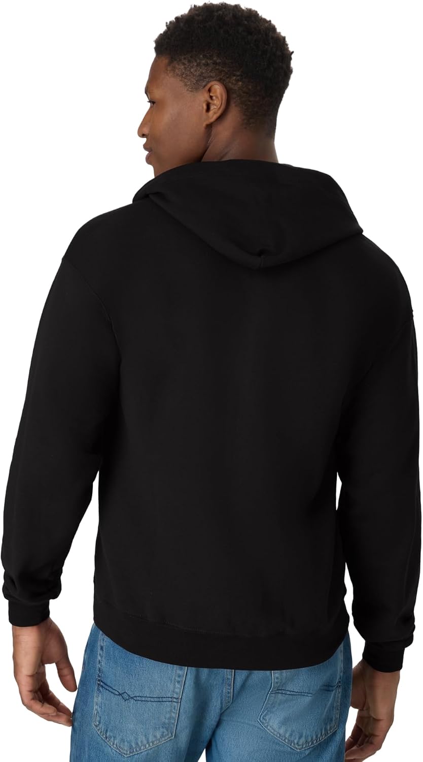 Detalle de Hanes EcoSmart Zip-Up Hoodie for Men
