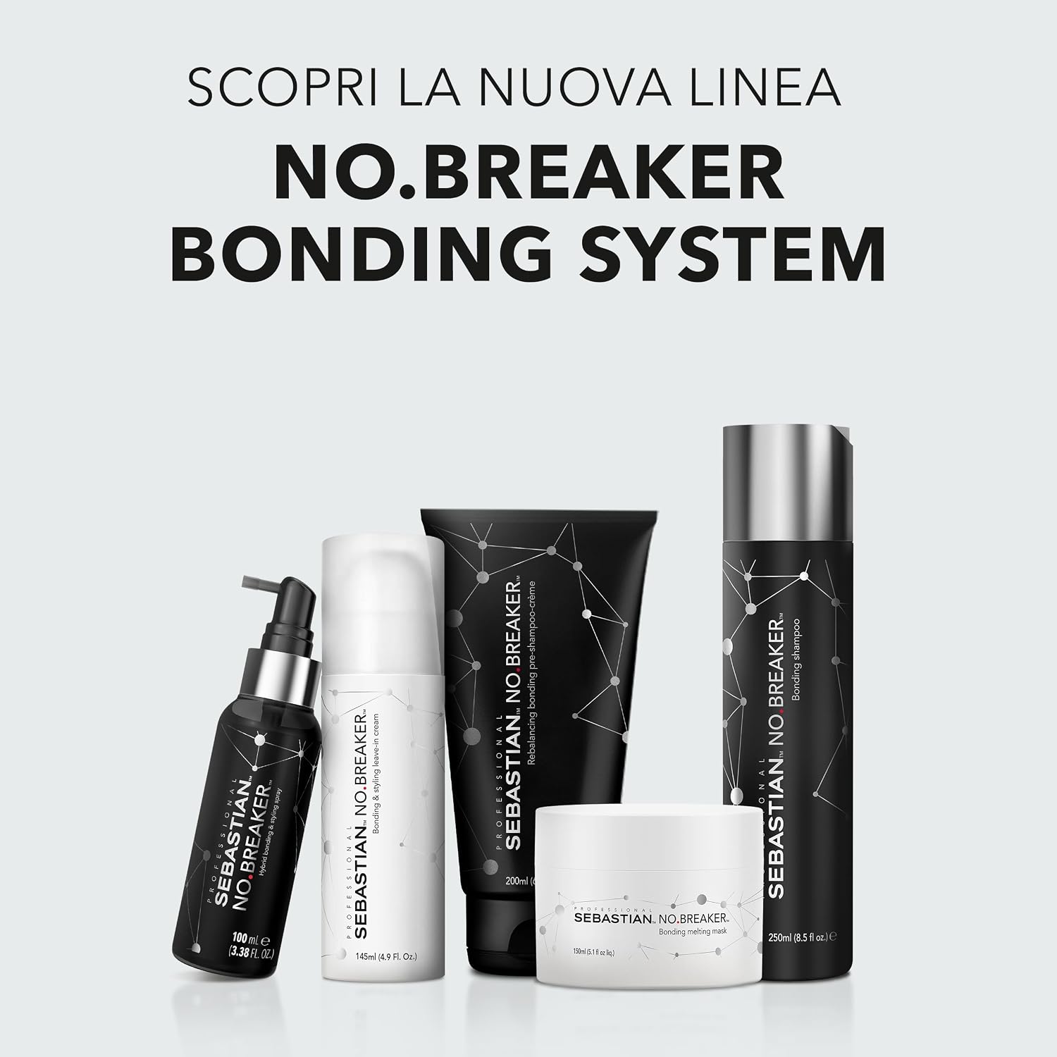 Thumbnail 6 de Sebastian Professional No. Breaker Shampoing reconstructeur anti-casse, protection cheveux secs et abîmés (1L)
