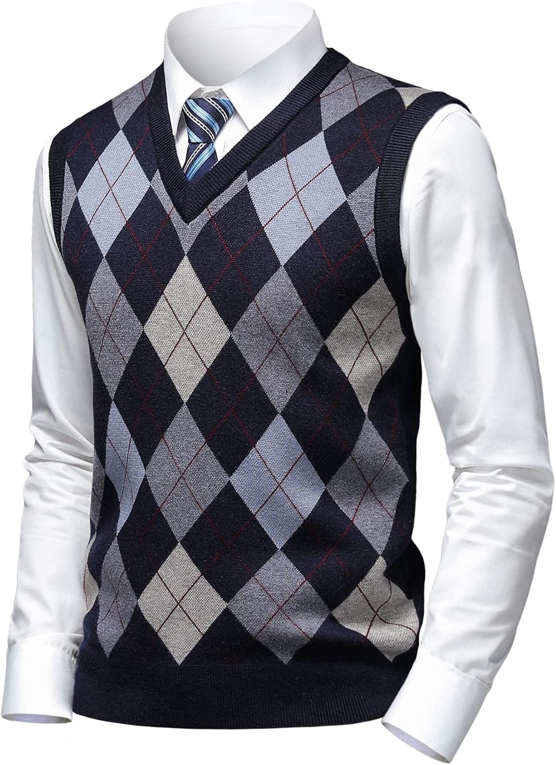 Thumbnail 5 de Herothorn Gilet Argyle Diamante
