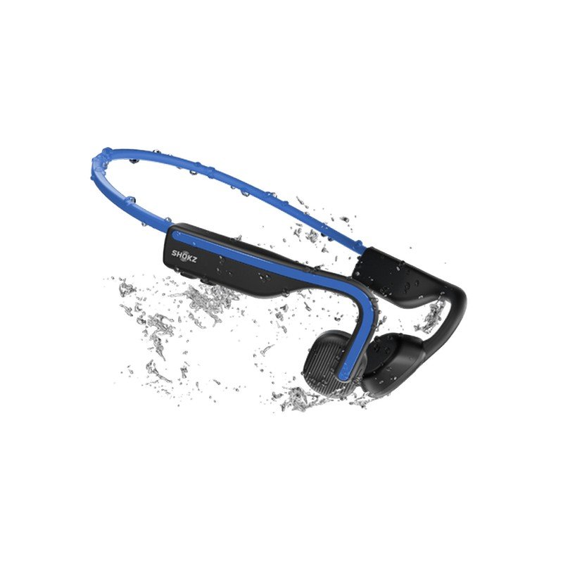 Detalle 2 de Shokz OpenMove Auriculares deportivos inalámbricos azules