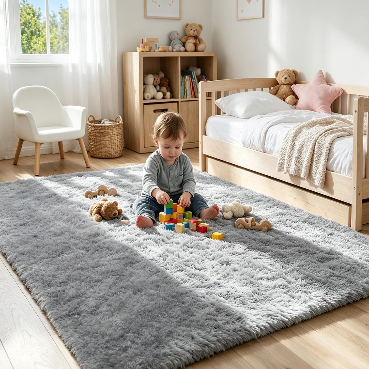 Detalle de Huiuhjirug Area Rug 4x6 ft