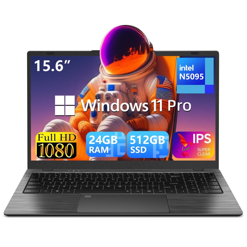 Detalle de Vanwin NS275 15,6" Intel Celeron N5095 24 GB 512 GB SSD Full HD