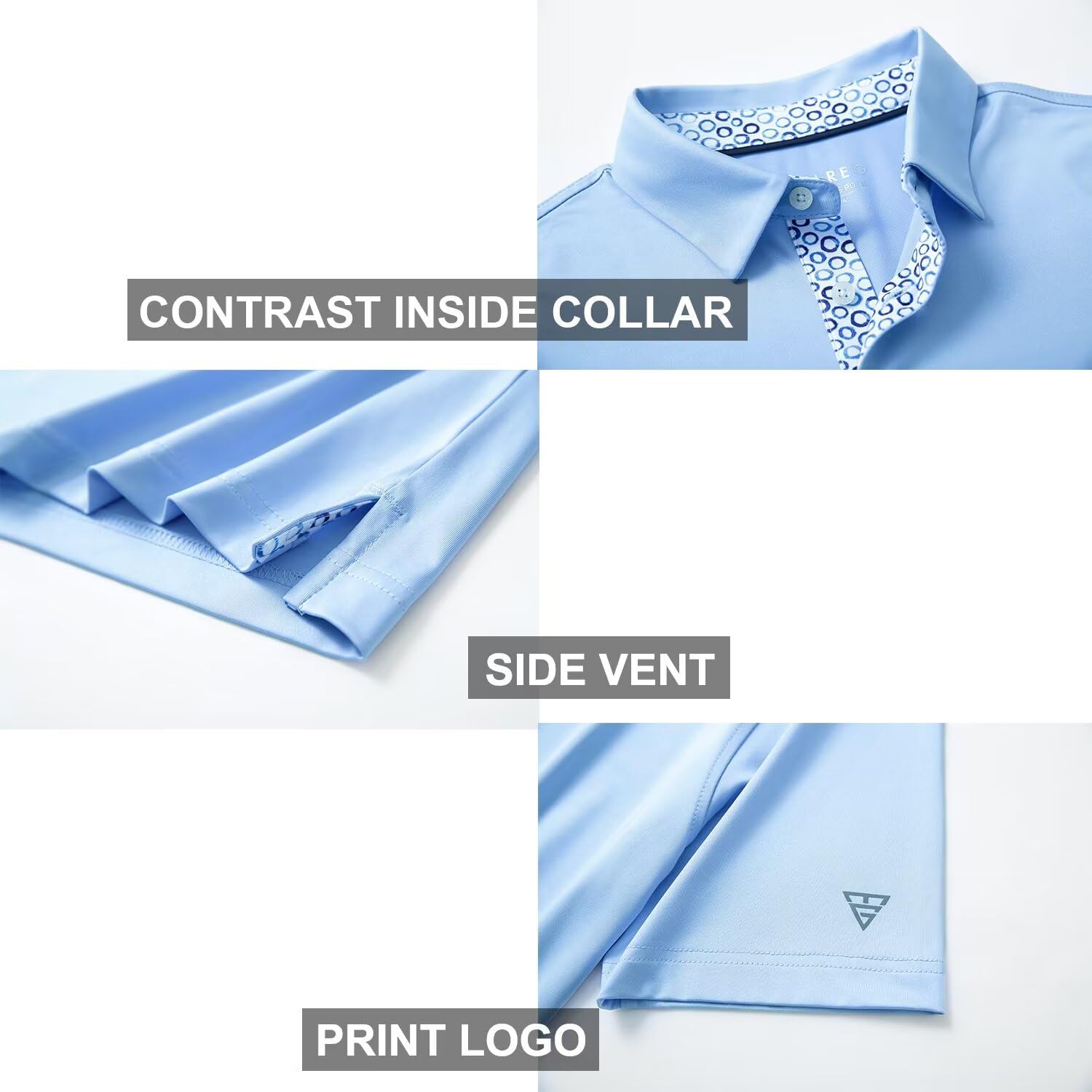 Thumbnail 3 de M MAELREG Mens Polo Shirt UPF30+