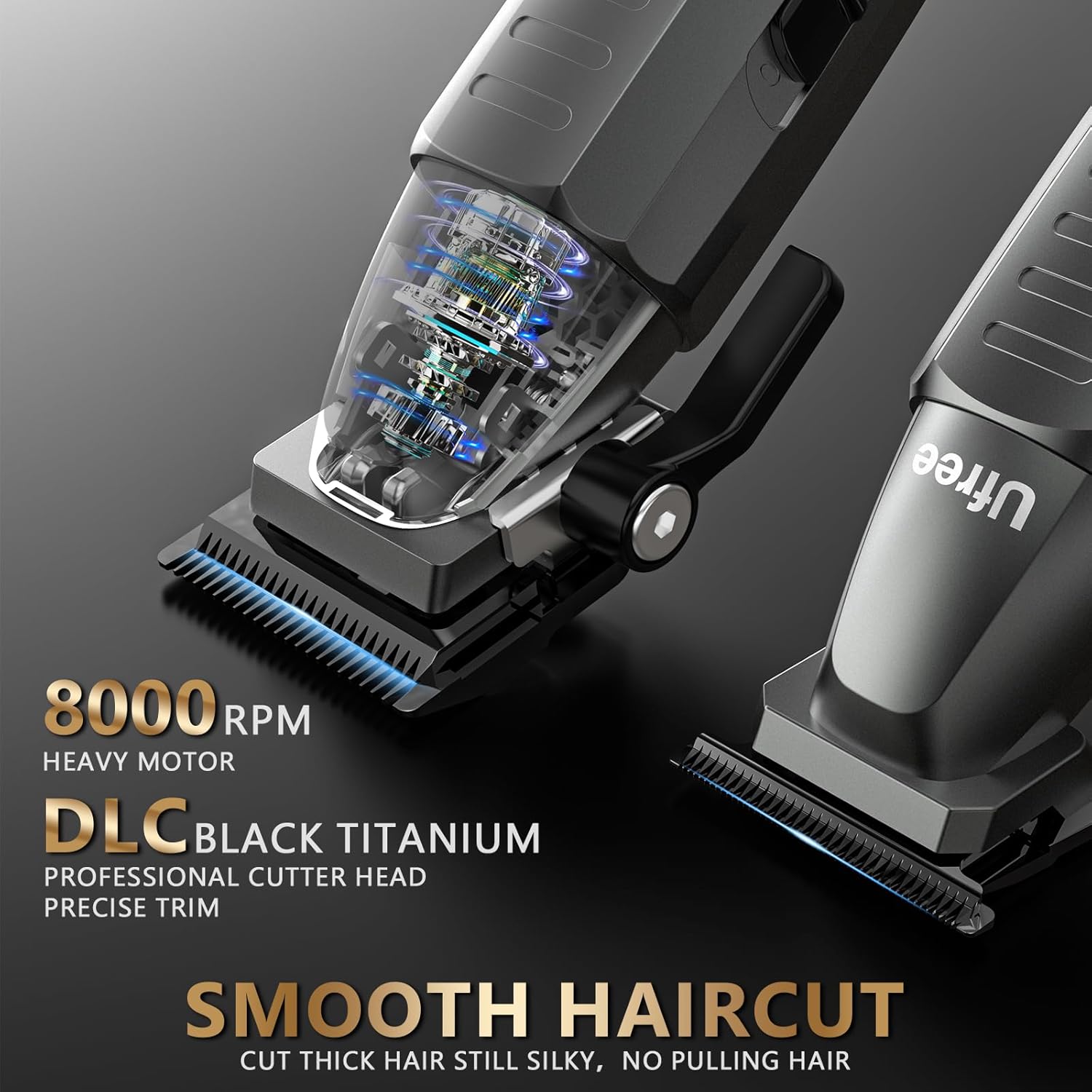 Detalle 2 de Ufree Professional Hair Clippers for Men trimmer set ✂
