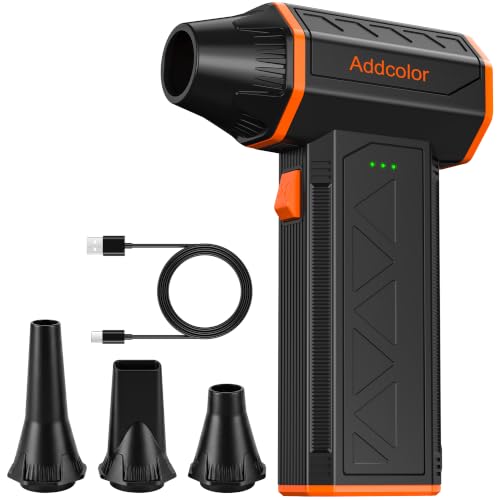 Detalle de ADD COLOR Soplador de Aire Potente, 85 W, 100000 rpm — limpia polvo en PC y más