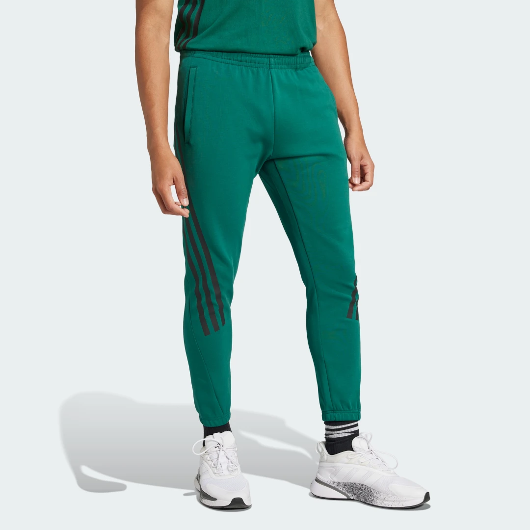 Thumbnail 2 de Pantalón Future Icons 3 bandas de Adidas – verde