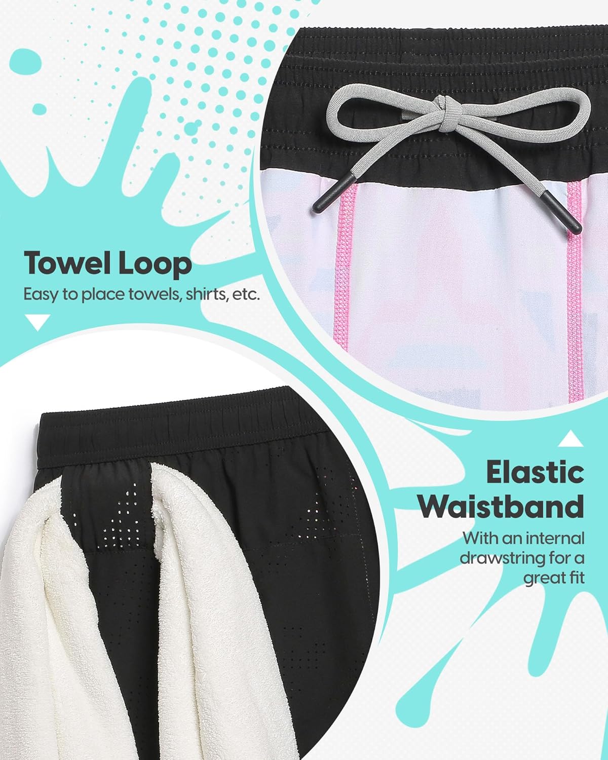 Thumbnail 3 de maamgic Men’s 2-in-1 Running Shorts with Compression Liner (5")