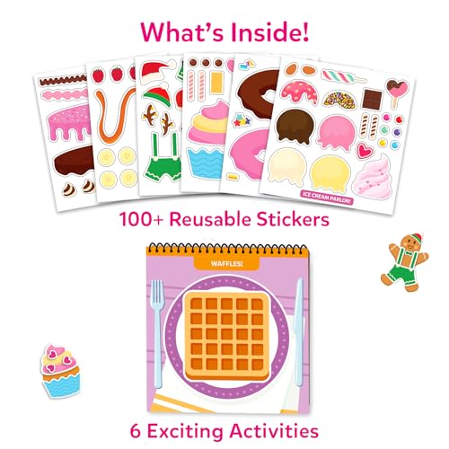 Thumbnail 2 de Skillmatics Peelies – Dessert Chef: Reusable Sticker Activity Book for Kids