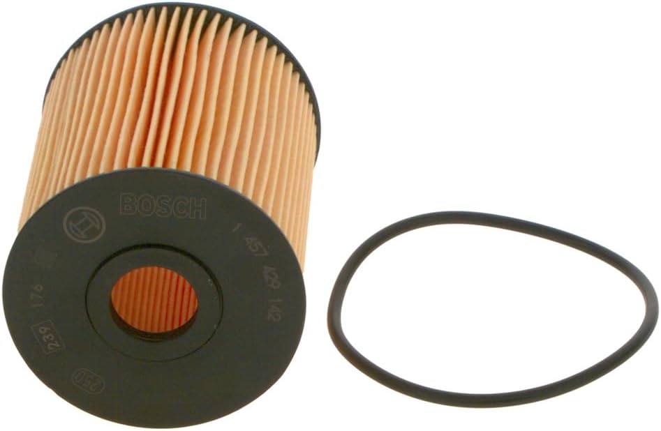 Detalle de Bosch P9142 Filtre à Huile Automobile — Cartouche filtre huile pour une lubrification fiable