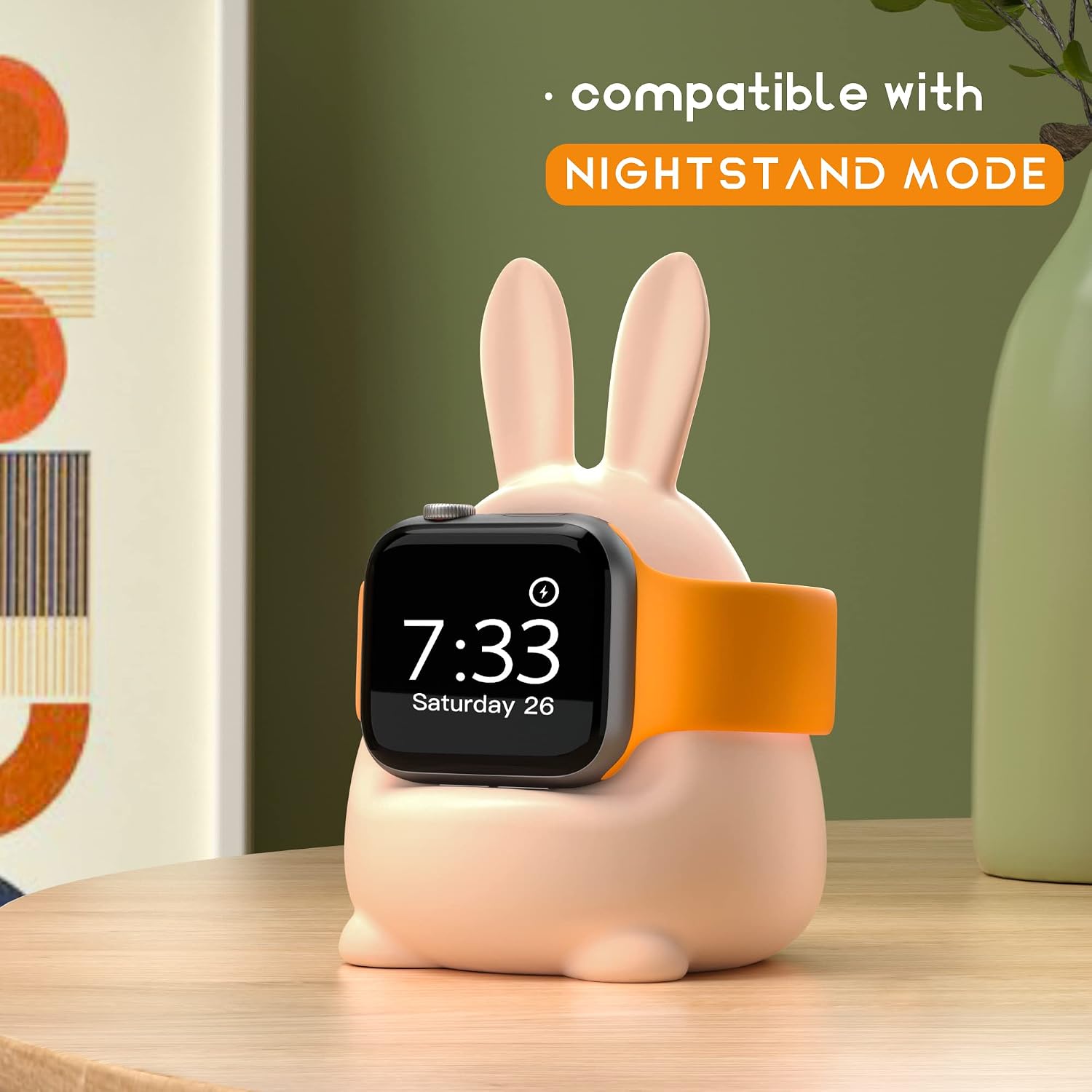 Detalle 2 de ELETIUO Charger Stand for Apple Watch 45mm