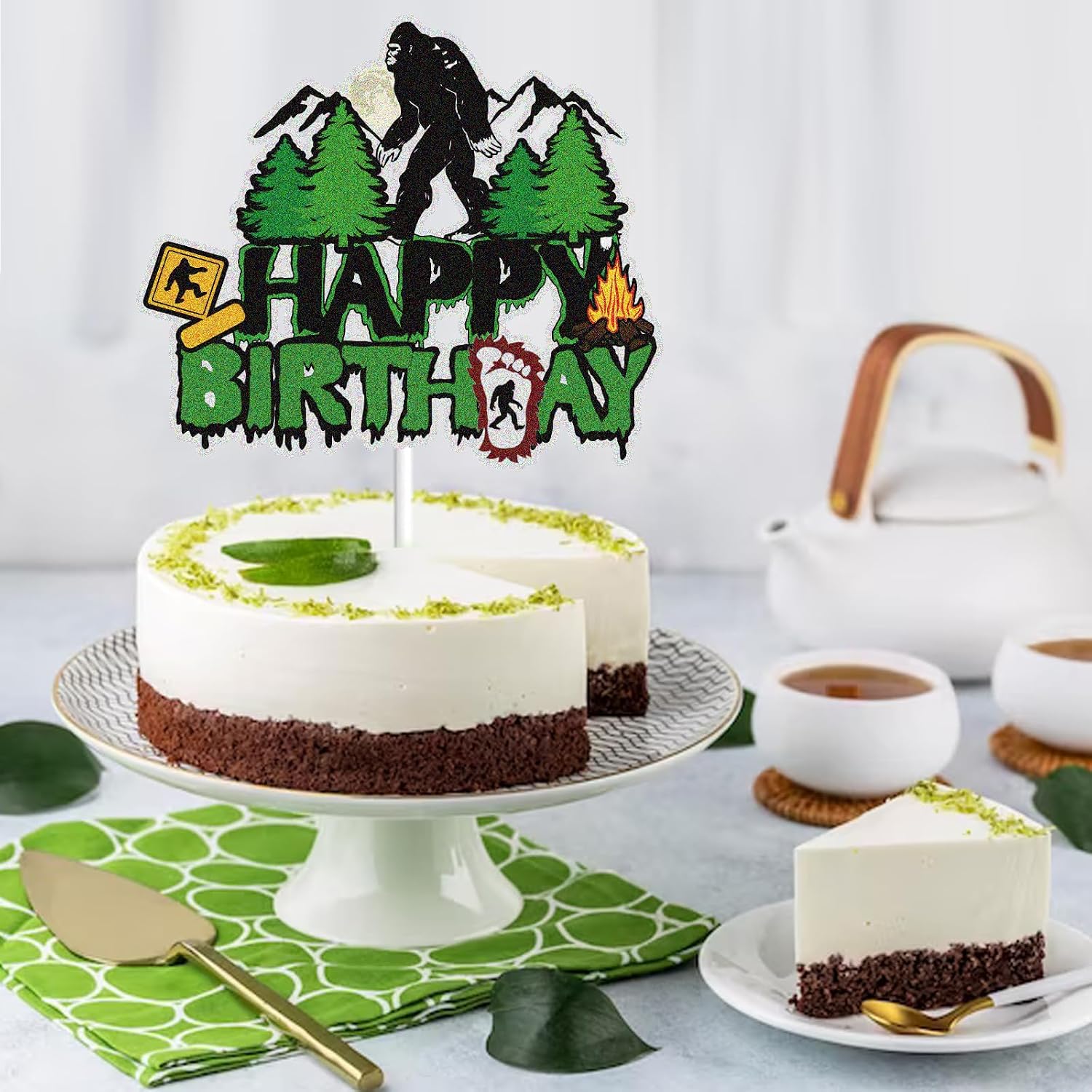 Thumbnail 3 de Bigfoot Cake Topper 6-Inch
