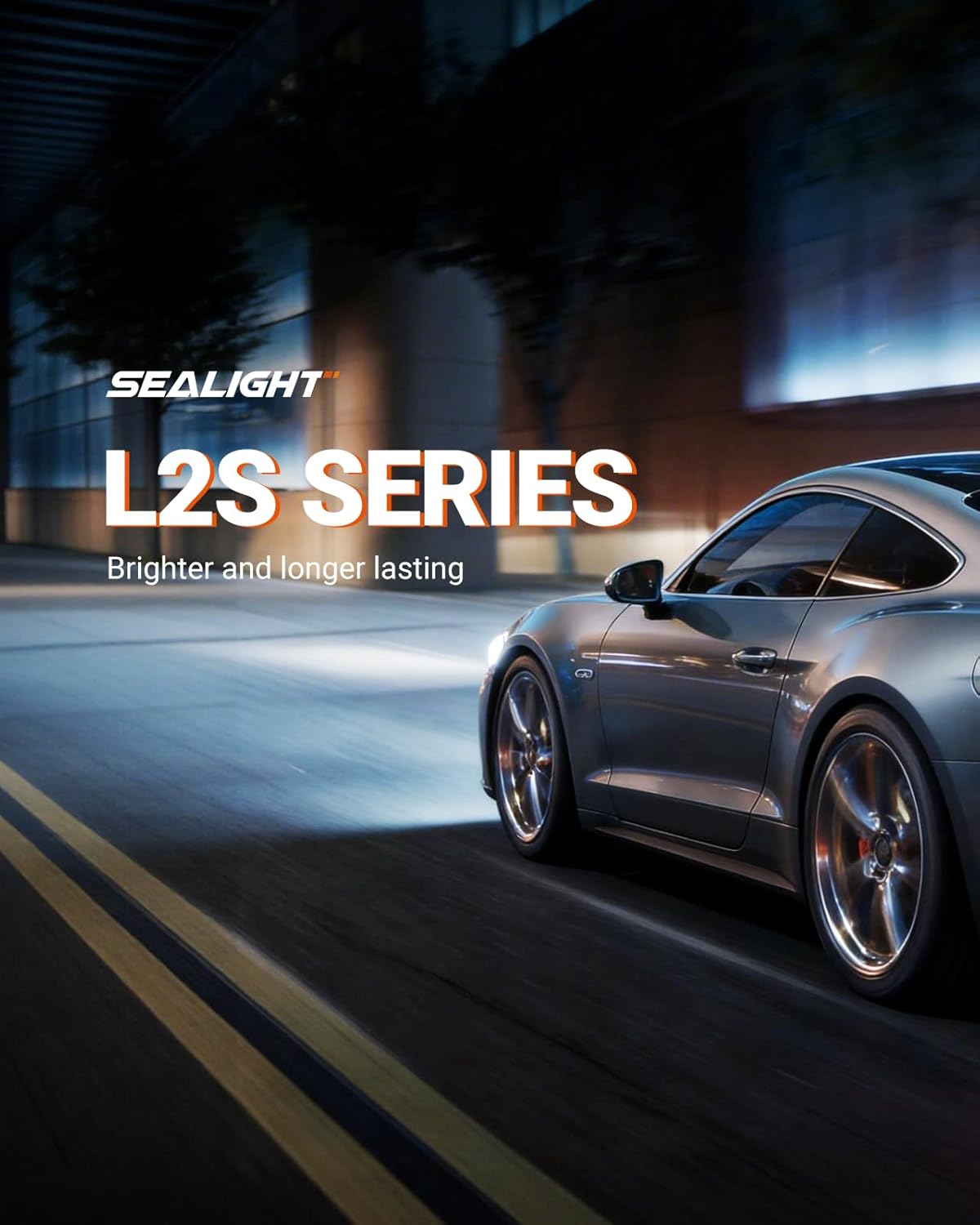 Thumbnail 1 de SEALIGHT 9005/HB3 9006/HB4 LED Bulbs Combo — 1000% Brighter, 6500K, 1:1 Halogen Size, 70,000+ Hours