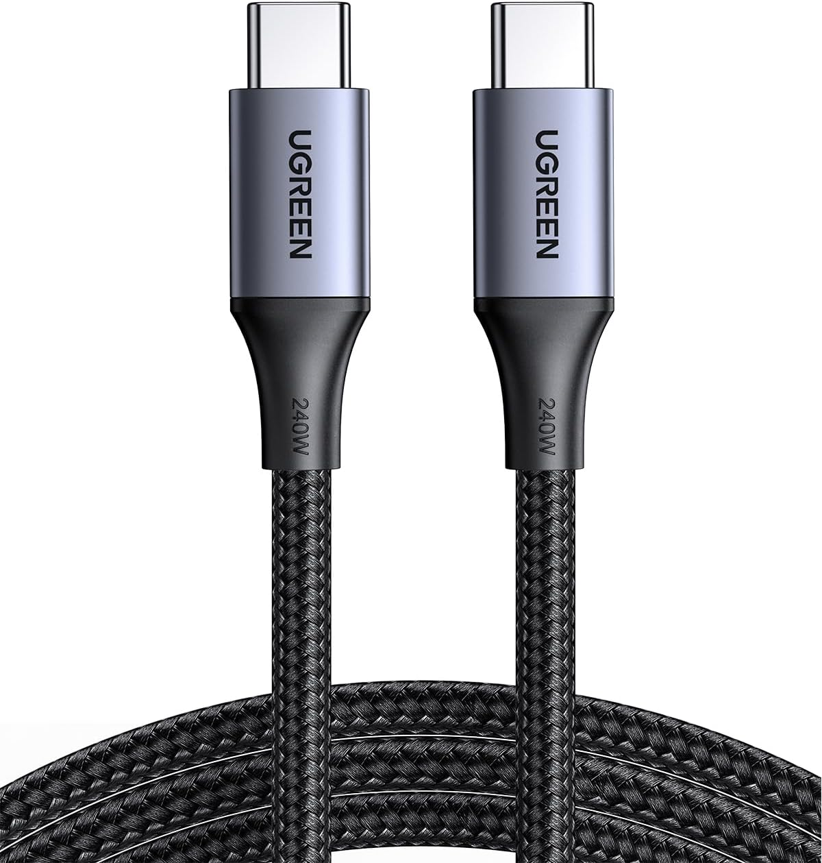 Detalle de UGREEN 240W USB‑C to USB‑C Cable 6.6ft