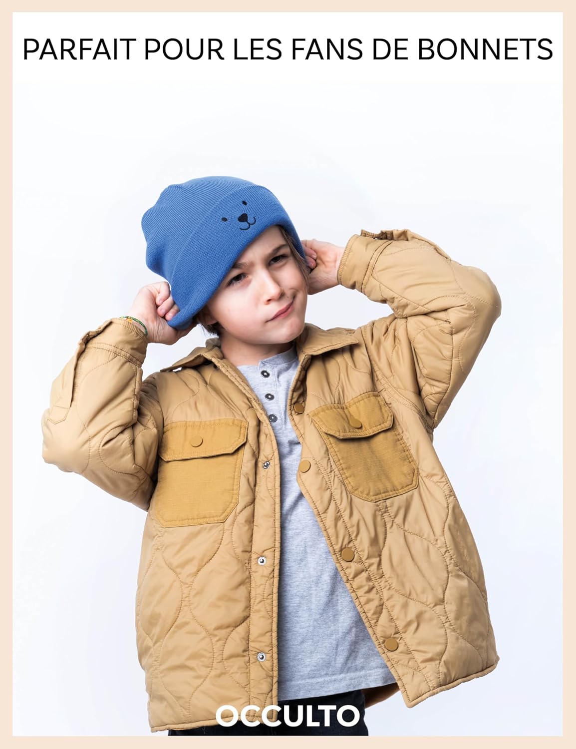 Detalle 2 de Occulto Lian bonnet hiver 12 mois