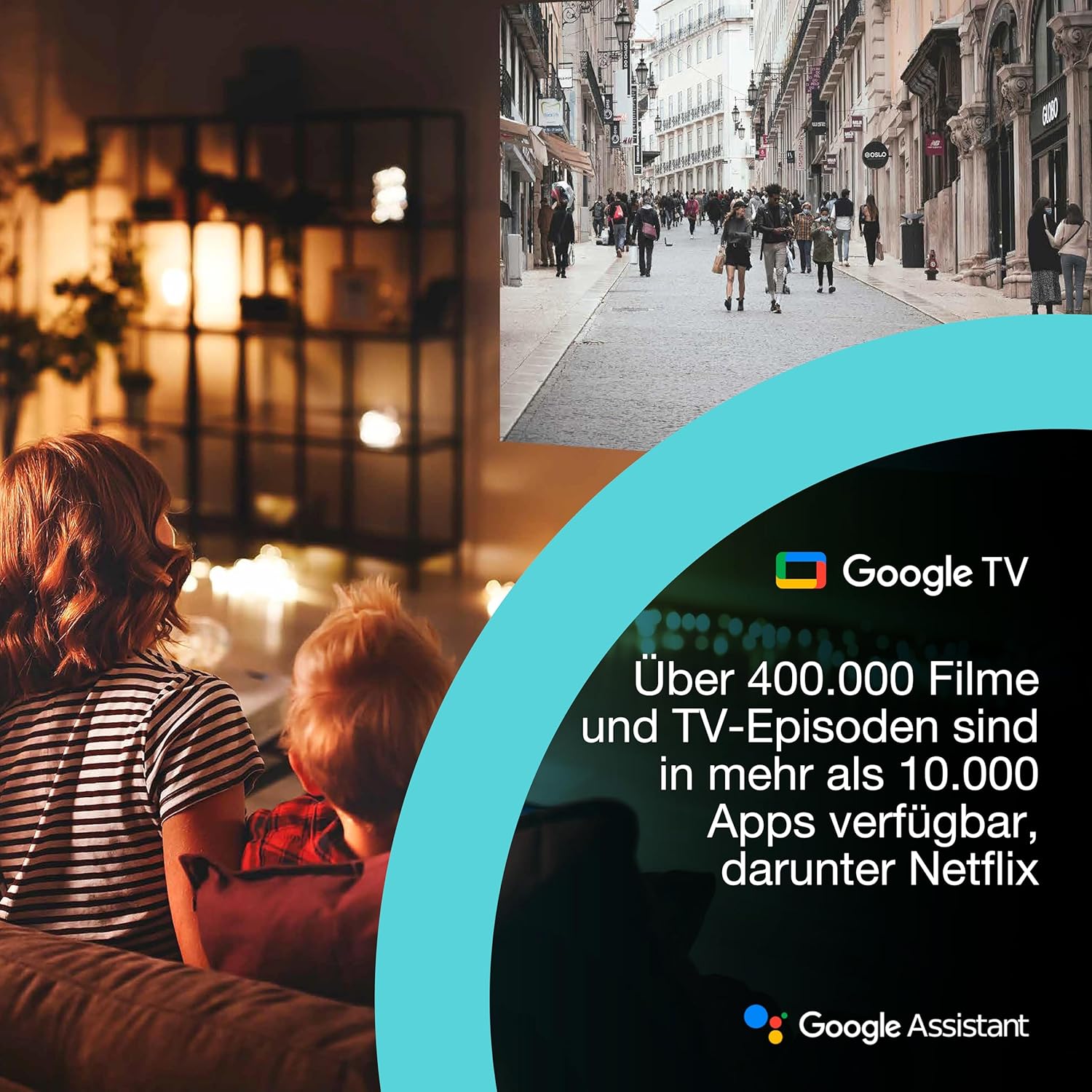 Thumbnail 5 de Epson Lifestudio Pop Plus EF-62B: Tragbarer 4K Pro UHD Smart-Projektor mit Bose Sound und Google TV
