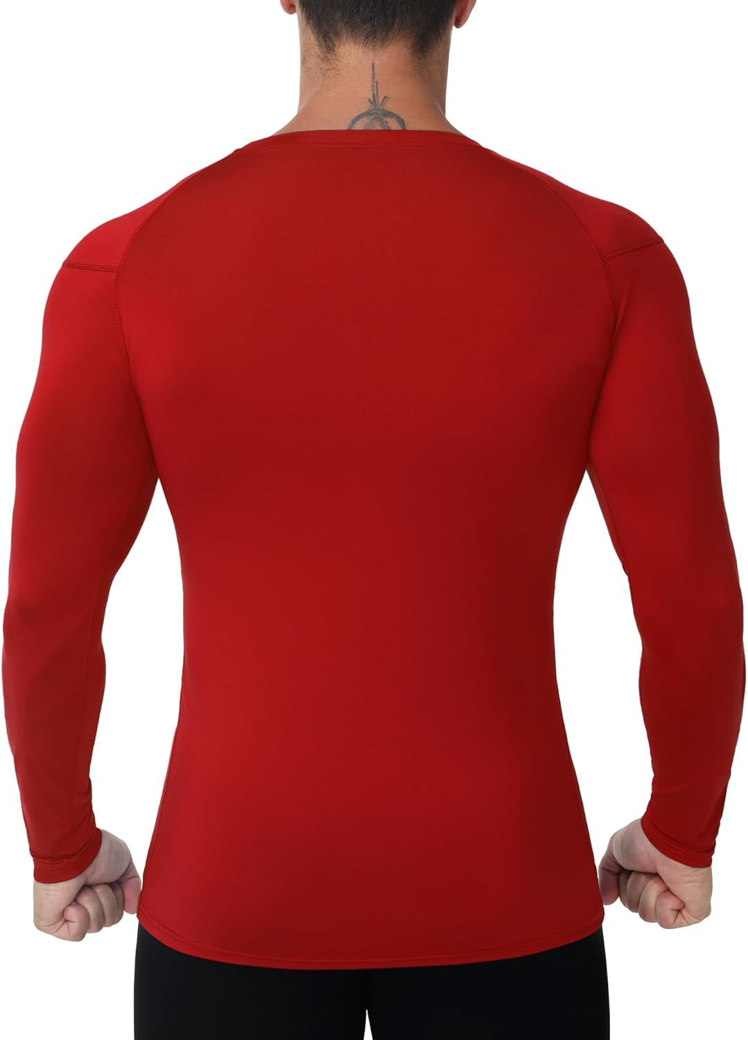 Detalle de Runhit Kompressionsshirt Herren Langarm – UPF50+ und 4‑Wege‑Stretch