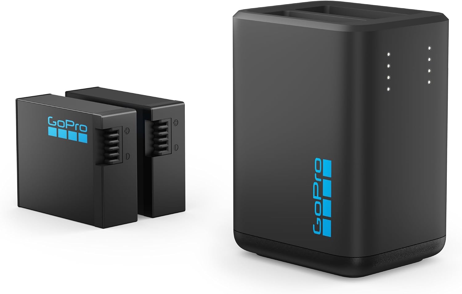 GoPro Cargador de Batería Dual Enduro para HERO13 Black + 2 Baterías Recargables – Accesorio Oficial