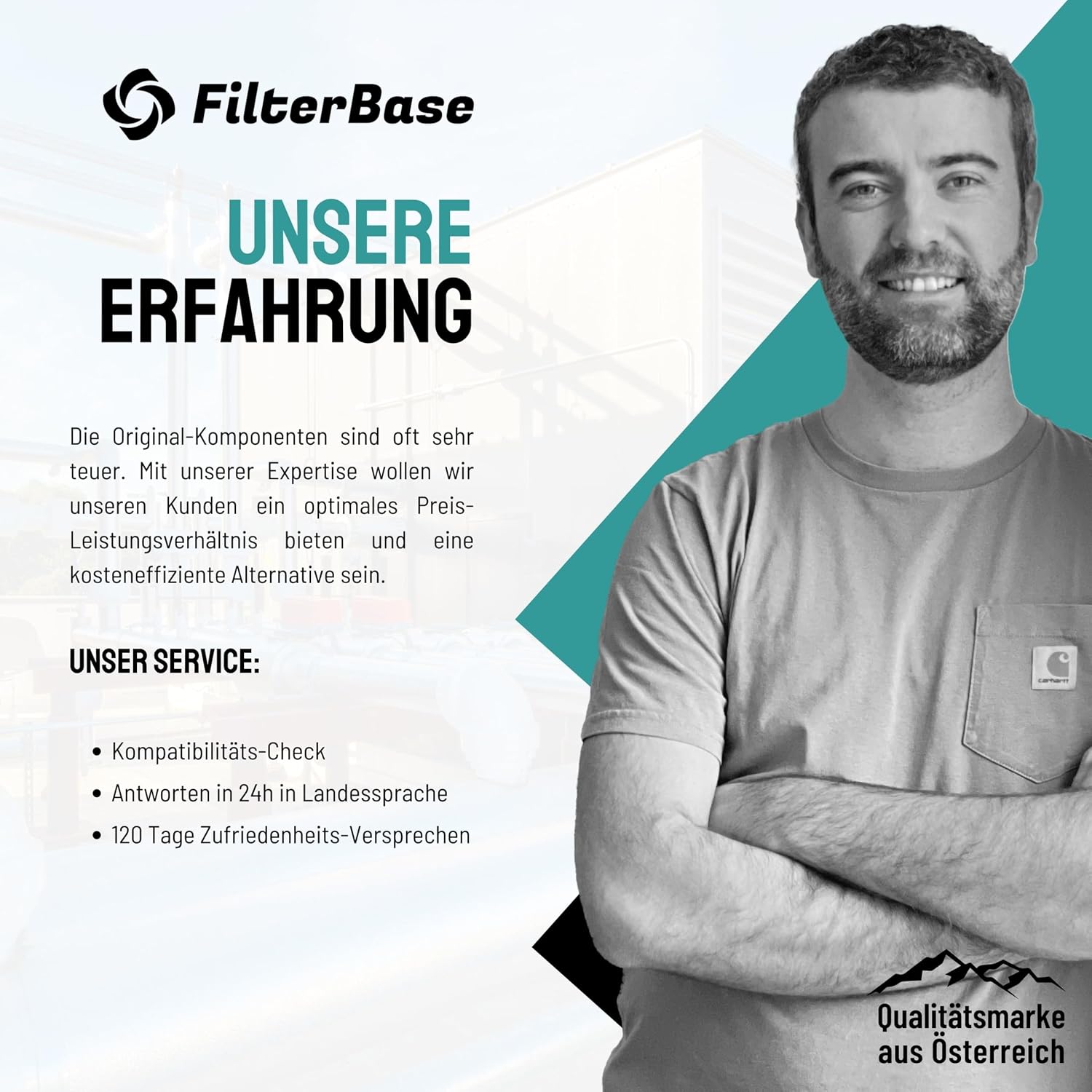 Thumbnail 6 de FilterBase Fresh Air Filter für Liebherr Kühlschrank – 49 x 45 x 10 mm, 2025 Modell