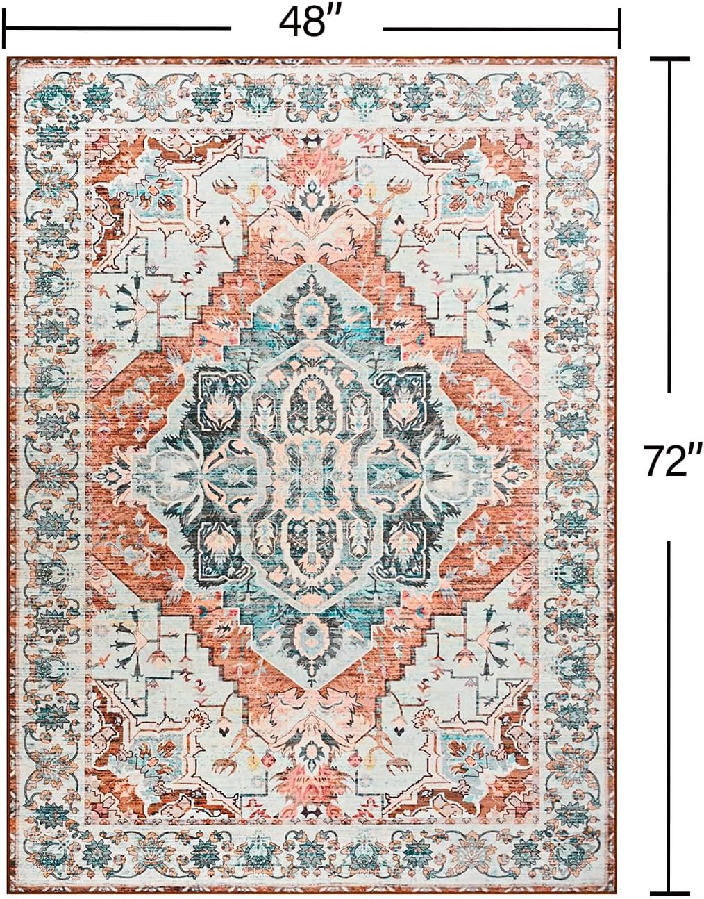 Detalle 2 de YJ.GWL Area Rug 9x12 for Living Room