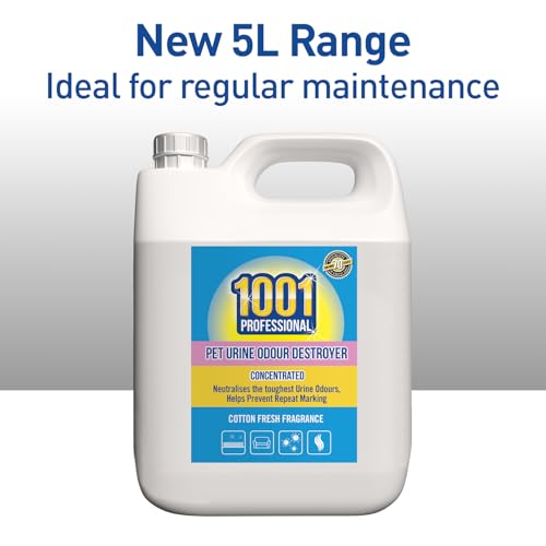 Thumbnail 7 de 1001 Professional Enzyme Cleaner 5L for Pet Urine, Odours and Stains