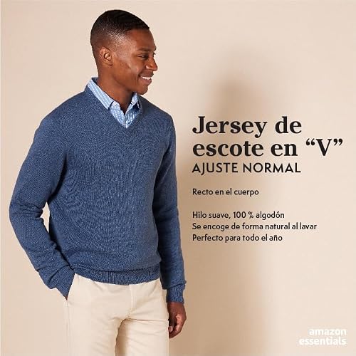 Detalle 2 de Amazon Essentials Suéter de Cuello en V