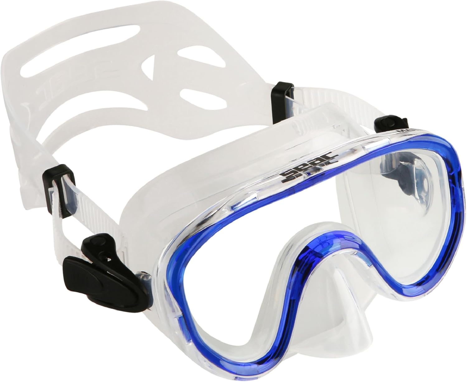 Detalle de Seac Masque Marina pour enfants – masque de plongée mono-verre pour jeunes explorateurs