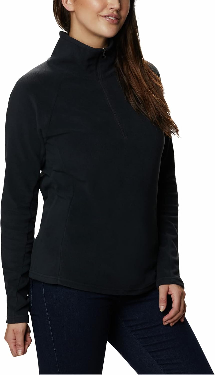 Thumbnail 4 de Columbia Glacial IV Polaire Femme 1/2 Zip (noir, taille S) — micropolaire à demi-zip