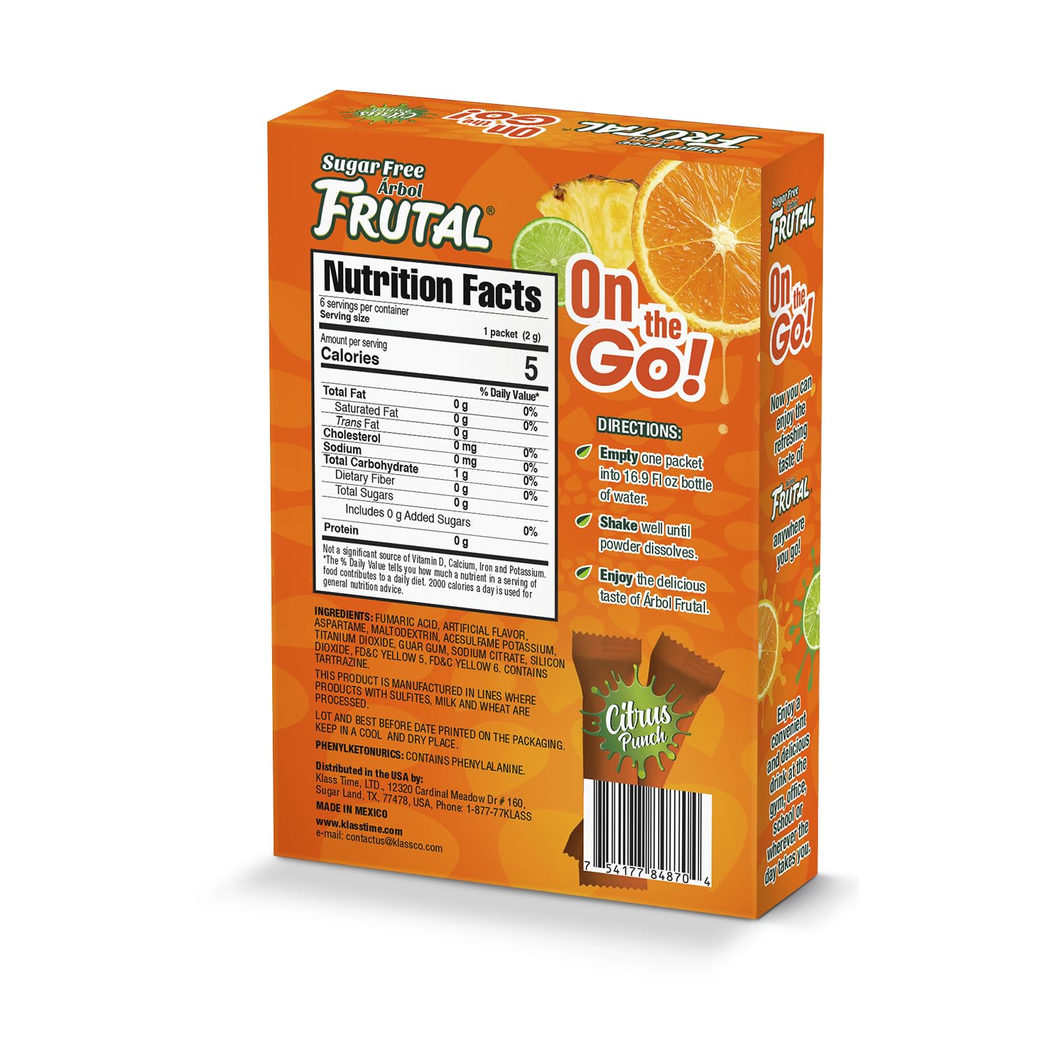 Detalle 2 de Klass Drink Mix, 30 Sticks