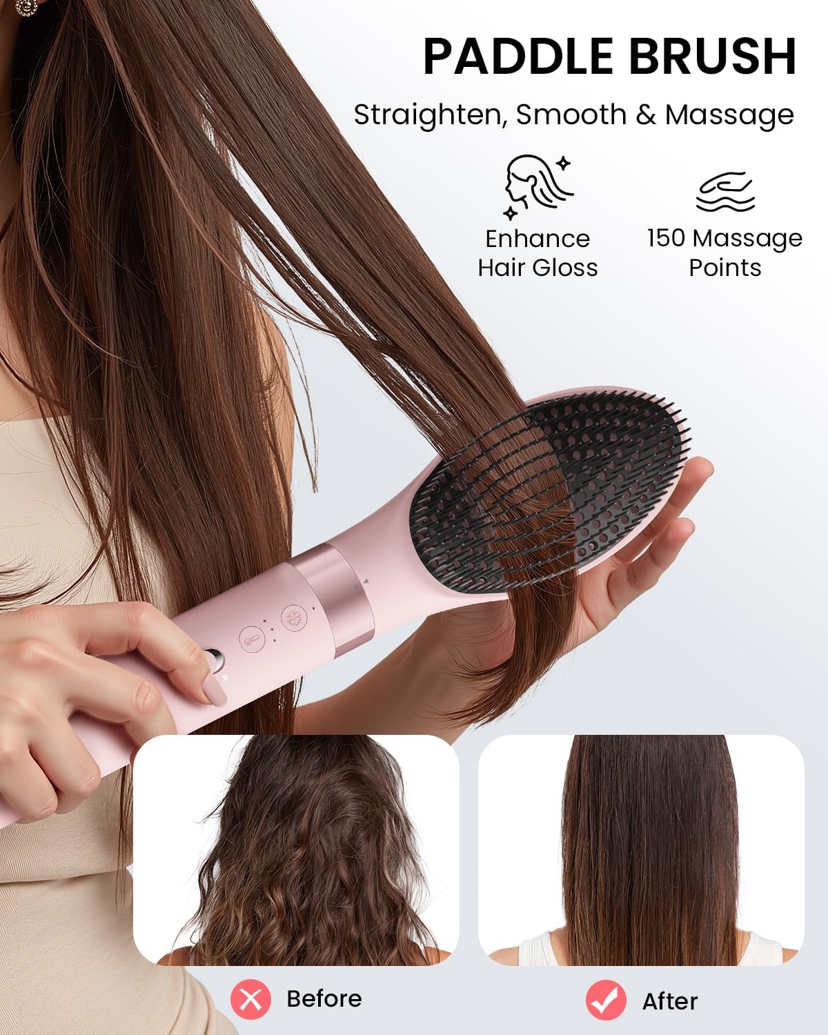 Thumbnail 6 de MESCOMB 6-in-1 Air Styler: All-in-One Hair Drying, Curling and Straightening System