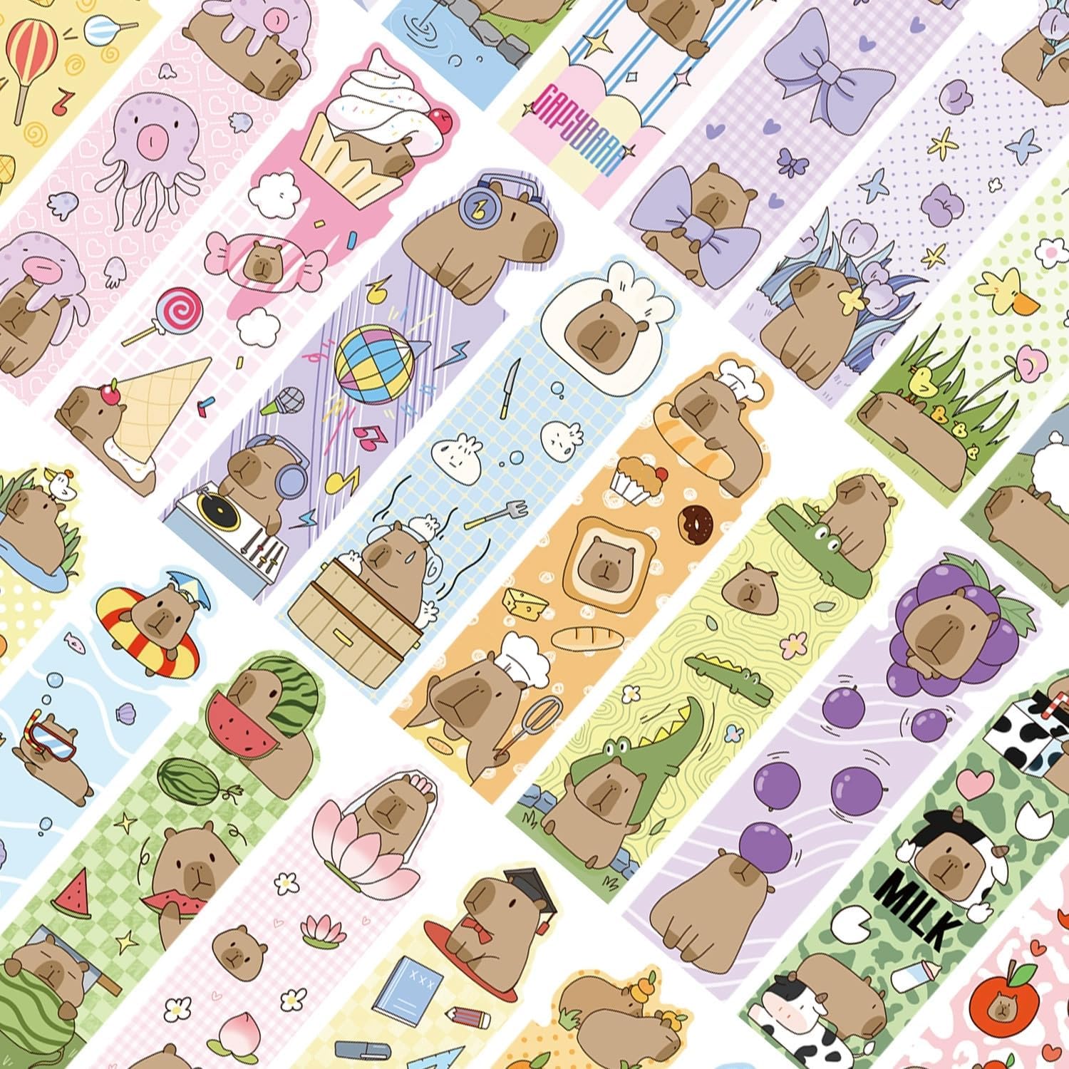 Thumbnail 3 de Capybara Paper Bookmarks, 30-piece set