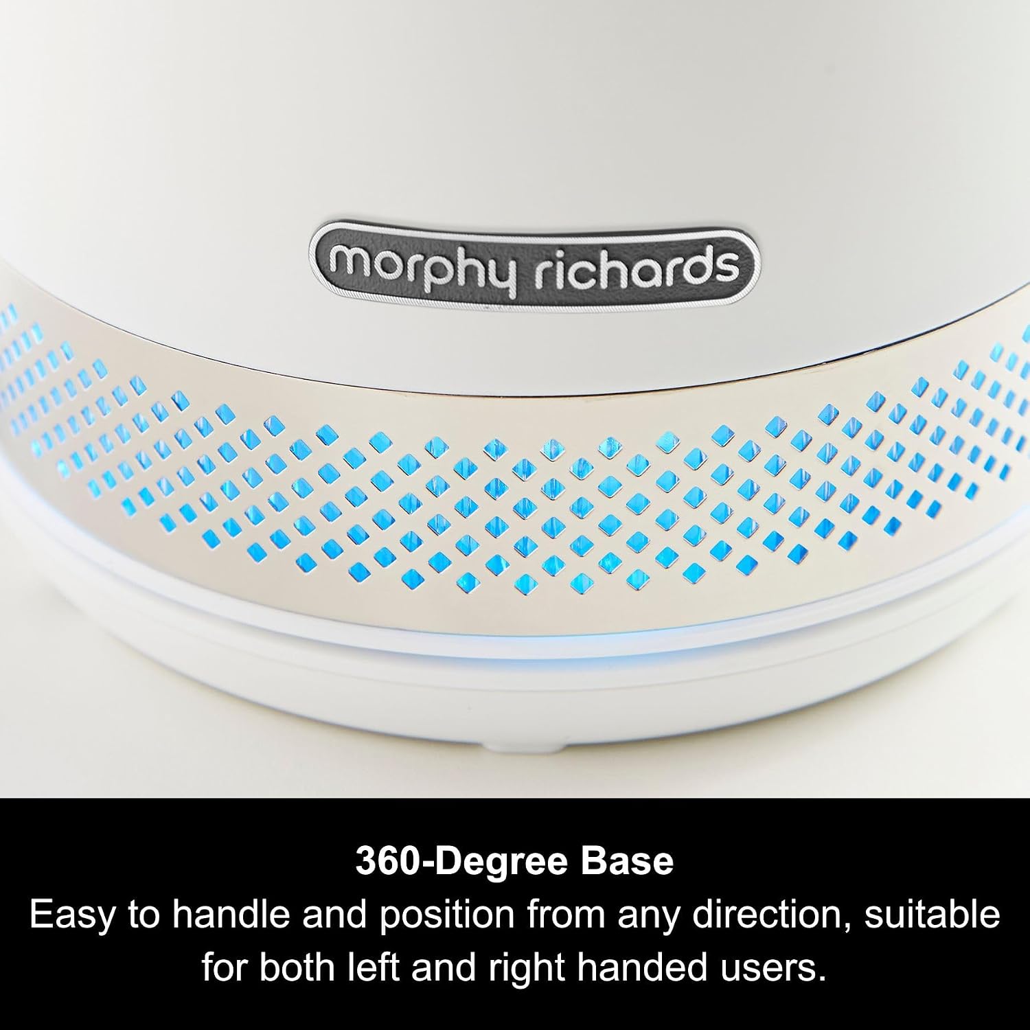 Thumbnail 5 de Morphy Richards Illumination 1.7L Jug Kettle (108021) with blue light, rapid boil & anti-limescale filter