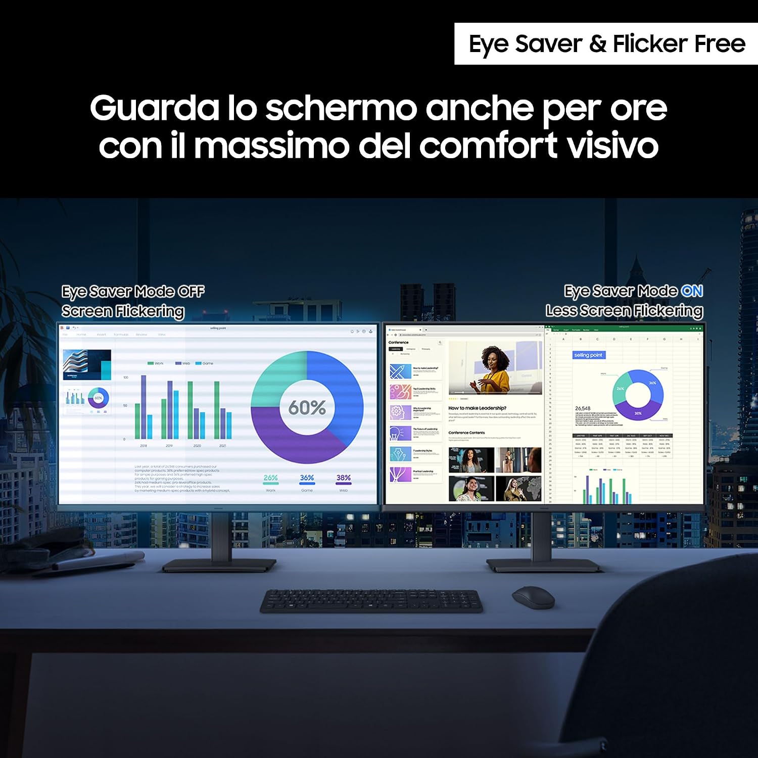 Thumbnail 5 de Samsung S30GD monitor 24'' IPS Full HD
